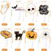 16Pcs Cake Toppers Halloween Cupcake Toppers Cake Insert Cards For Party Cake Decoration Halloween Cupcake Toppers - Buy Online on GoSupps.com