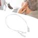 Hearing aids lanyard professional portable BTE hearing aids lanyard accessories hearing aid holder fixation cord protection rope Otoclips hearing aid clip antis free lanyard bte protector (for a675)