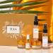 Quick Glow Kit - Hydrating Essence Toner & 24K Gold Elixir | Exfoliating Face Cleanser & Gel Serum | Smoothens Skin - RAS LUXURY OILS - Buy Online on GoSupps.com
