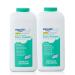 Pure Cornstarch Baby Powder Bundle. Includes Two 22oz Canisters of Equate Hypoallergenic Pure Cornstarch Baby Powder with Aloe Vera and Vitamin E Plus a Carefree Caribou Pink Compressed Facial Sponge!