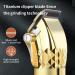 7200PRM Hair Clippers for Men - USB Rechargeable Electric Trimmer with LCD Display | Silver Metal Hair Clippers - Buy Online on GoSupps.com