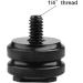 Camera Hot Shoe Mount to 1/4 -20 Tripod Screw Adapter (Pack of 2) - DSLR Camera Rig Flash Shoe Mount - SL-1/4hotshoe-2 - Buy Online on GoSupps.com