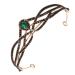 Beaupretty Princess Bride Baroque Headband - Emerald Crystal Tiara for Wedding and Halloween - Buy Online on GoSupps.com