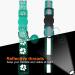 Tagme 2 Pack Cat Collars with Name & Phone Number - Safety Clasp & Bell - Adjustable 15-20 cm for Kittens - Turquoise - Buy Online on GoSupps.com