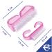 EuroXanty Nail Brush Set | 2-Piece Hand Brush Set for Nails Body & Pets | Large & Small Bathing Brushes | Violet Color - Buy Online on GoSupps.com