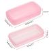 JUXYES Plastic Sterilizing Tray for Nail Art - Portable Sterilizer Organizer Transparent Storage Box for Tools & Accessories (Pink) - Shop Internationally - Buy Online on GoSupps.com