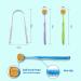Xrmai 4PCS Stainless Steel Tongue Scraper Set - Tongue Cleaners (4 PCS) - Buy Online on GoSupps.com