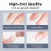 Modelones Nail Tips Set - 500 Full Cover Soft Gel Tips Pre-Buff PMMA Resin Artificial Nails for DIY Nail Art 10 Sizes Medium Almond - Perfect for Gluing & Matte Finish - Buy Online on GoSupps.com