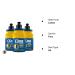 HeadBlade HeadLube Matte Moisturizer Lotion 5 oz for Men (3 Pack) - Shiny & Grease-Free Matte Finish - Buy Online on GoSupps.com