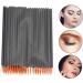 FOYTOKI 100pcs Disposable Eyeliner Brush Lip Gloss Wands Fine Eyeliner Brush Face Makeup Black Plastic - Buy Online on GoSupps.com