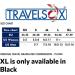 Buy Travelsox TS1000 Black - Large Graduated Compression Socks for Travel & Health | International Shipping Available - Buy Online on GoSupps.com