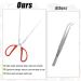 PEUTIER 14.8 Inch Reptile Feeding Tongs Easy-Grip Snake Feeding Tongs Non-Skidding Extra Long Tweezers for Terrarium Axolotl Bearded Dragon Ball Python Tank Accessories - Buy Online on GoSupps.com