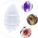 NUOBESTY 1pc Leaves Silicone Mold Silicone Molds Fruit Trays Soap Dish Silicone Fruit Tray Mold Crystal Plate White 16x9.9cm - Buy Online on GoSupps.com