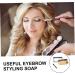 PLAFOPE 2 Pcs Eyebrow Styling Cream Brow Wax Eyebrow Soap Eyebrow Shaping Wax Lip Gloss Kit Wax Stick - Buy Online on GoSupps.com
