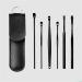 Aoyuexi 6 Pcs Ear Wax Removal Set - Stainless Steel Earwax Remover Kit with Storage Bag for Adults & Kids - Buy Online on GoSupps.com