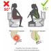 NAVIGI Foldable Squatting Toilet Stool - Non-Slip Silicone Base - Collapsible Footstool for Easy Pooping - Anti-Slip Grooves - Waterproof & Humidity-Proof - MY1902 - Buy Online on GoSupps.com