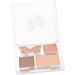 Baluue 2pcs Plastic Eye Shadow Plate Pink Eyeshadow Palette Organiser Eyeshadow Glitter 6.50X6.50X1.00CMx2pcs Multix2pcs - Buy Online on GoSupps.com