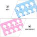 Lurrose 3Pcs Manicure Finger Divider Nail Separator - Nail Art Tools in Random Colors | International Shipping Available - Buy Online on GoSupps.com