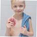 SEWOART Body Scrub Sponge Bath Balls Bath Loofah Sponge Bath Sponge Ball Body Wash Sponge Shower Puff Bath Ball Sponge Exfoliating Body Sponge Child Polyurethane Pink Tub Washing Ball - Buy Online on GoSupps.com