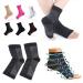 6 pairs of copper-soaked magnetic footrest socks with vita wear Dr.Sock soother socks anti-generation compression footrest support (6 color s/m)