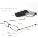 Superior ZRL 2 Pack Foldable Reading Glasses with Mini Flip Top Case | 1.50 Gun Color | Stylish & Portable for Men and Women - Buy Online on GoSupps.com