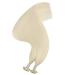 Ugeat 40cm Platinum Blonde Flat Tip Keratin Hair Extensions - Real Hair 1g/Strand 50g Keratin Sticks 16 Inch Quality Extensions - Buy Online on GoSupps.com
