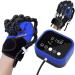 Disability Aids Rehabilitation Equipment Hemiplegia Finger Rehabilitation Trainer Robot Gloves with Remote Control/Single Finger Training Right-L Right Large