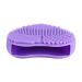 7 Colors Makeup Brush Cleaner Mat - Silicone Heart Glove Scrubber for Easy Cleaning | Purple Makeup Brush Cleaning Pad - Buy Online on GoSupps.com