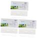 Magiclulu 3 piece of pregnancy tester cow Early priority recognition paper cattle pregnancy detection paper T tool tools animal cattle high -precision strip test strips plastic whitex3stk 1 piece (1 Pack)