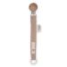 SAGA Copenhagen pacifier chain Pala (Clay) 2x17cm | 100% organic & sustainable | GOTS-certified