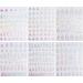 Dornail 6 Sheets Aurora Nail Stickers Holographic Laser Flame Nail Decals 3D Self Adhesive Nail Art Stickers Silver Fire Flame Nail Sticker DIY Nail Design Nail Art Decoration Nail Supplies - Buy Online on GoSupps.com