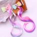 6-Piece Unicorn Hair Clips with Colored Wigs & Curly Ponytails - Princess Dress Up Headdress for Christmas - Multicolor - Buy Online on GoSupps.com