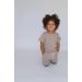 DreamBuy Ribbed Pyjama 1-2 Years Taupe | Unisex Baby & Kids Loungewear | Men's and Women's Tracksuit - Buy Online on GoSupps.com