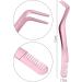 Buy Harilla Pink Eyelash Tweezers | DIY Eyelash Extensions Accessories & Tools for Perfect Application - Buy Online on GoSupps.com