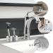 WOONEKY 2 Razor Display Stand & Organizer | Professional Brush Rack for Exhibition & Desktop Use - Buy Online on GoSupps.com