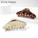 Evita Peroni Large Black Acetate Hair Claw Clips for Women - Strong Teeth, Thick Hair - Buy Online on GoSupps.com