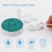 Shop Bagea-Ka Vintage Moroccan Contact Lens Case Kit | Gold Line Teal Pattern | Eye Care Essentials for Travel & Home - Buy Online on GoSupps.com