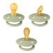 BIBS Try-it Colour 3 Pack Sage | Three Dummy Models with Latex Teats - Symmetrical & Anatomical Options - Buy Online on GoSupps.com