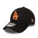 New Era 9Forty Kids Cap - Los Angeles Dodgers Peach 4-6 Years Black