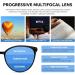 Buy Firmoo Photochrome Progressive Multifocal Sunglasses - Anti-Blue Light Reading Glasses for Men & Women | 2.5x Glare Protection & Eye Strain Relief - International Shipping Available - Buy Online on GoSupps.com