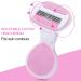Manual Women's Razor - Washable Full-Body Shaver & Compact Travel Epilator in Pink | Perfect for Armpits Legs & Arms - Buy Online on GoSupps.com