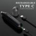 DiktoYou Rechargeable 2-in-1 Ear and Nose Hair Trimmer - Painless Grooming Tool for Men and Women - USB Electric, IPX7 Waterproof - Grey - Buy Online on GoSupps.com