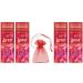 Lenor in-Wash Scent Booster Beads Laundry Perfume 176gr Desert Rose Scent 4Pk + Our Gift for You: Organza Small Bag Size: 9x7x0.1cm