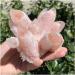 Natural Beautiful Pink Crystal Cluster Stone Natural Crystal Cluster Full of Texture (Size : 250-300g) - Buy Online on GoSupps.com
