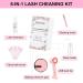 Lash Shampoo Kit - 60ml Cleansing Foam for Lash Extensions | 6-in-1 Lash Wash Brush & Rinse Bottle - Perfect for Lash Clusters - Buy Online on GoSupps.com