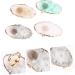  ARTSEWPLY 4 Piece Resin Marble Nail Art Mixing Palette Multifunctional Color Mixing Display Plate for Nail Polish Gel Makeup Suitable for Professional Home Use - Buy Online on GoSupps.com