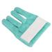 Toe separator upholstery for bedridden old people toe spacers made of matt fabric toe separator against pressure ulcer (free size) light green free size
