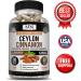 Kaya Naturals Organic Ceylon Cinnamon Supplement - 1200mg per Serving, 60 Capsules - Anti-inflammatory & Antioxidant Joint Support - Buy Online on GoSupps.com