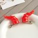 xbiez 1pair Devil Horn Shape Hairpins Hot Girls Goth Duckbills Hair Clip Halloween Goth Ponytail Braids Hair Clip for Woman Red - Buy Online on GoSupps.com