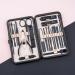 Nail Clippers Set Multifunctional Stainless Steel Nail Foot Trimming Tool Nail Clipper Set Decoration Nail Pedicure Dead Skin Cutting Nail Kit - Buy Online on GoSupps.com